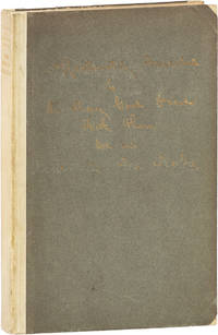 Laurence and Eleanor Hutton, Their Books of Association [Presentation Copy to William Henry Bliss]
