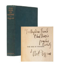 This Side of Paradise (Inscribed First Edition) by Fitzgerald, F. Scott - 1920