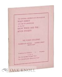 ORIGINAL PAINTINGS ON CELLULOID BY WALT DISNEY AND HIS COLLABORATORS FOR THE FILM SNOW WHITE AND THE SEVEN DWARFS