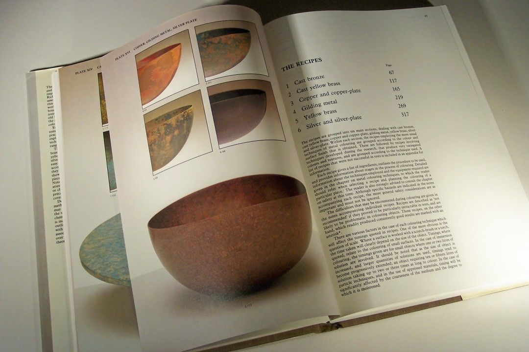 The Colouring, Bronzing and Patination of Metals by Richard