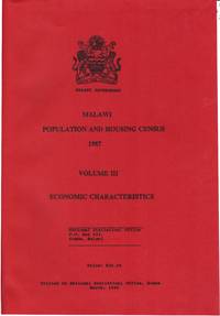 image of MALAWI : Population and Housing Census, 1987 Volume IIIt
