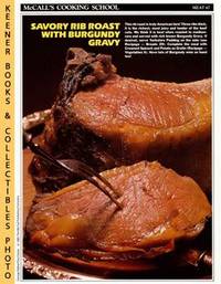 image of McCall's Cooking School Recipe Card: Meat 47 - Standing Rib Roast With Burgundy Gravy : Replacement McCall's Recipage or Recipe Card For 3-Ring Binders : McCall's Cooking School Cookbook Series