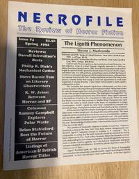 cover of Necrofile The Review of Horror Fiction Issue #4 Spring 1992