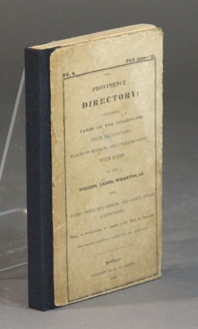 The Providence directory; containing names of the