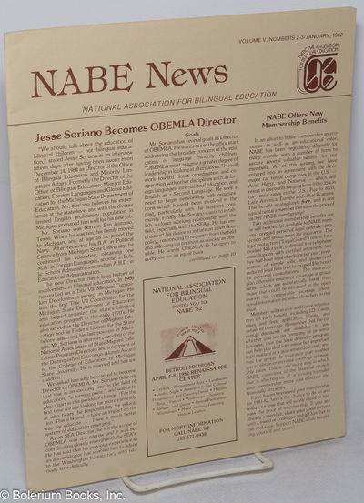 NABE News: vol. 5, #2/3, January 1982