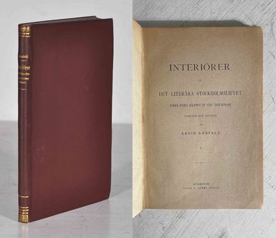 Interiörer ur det literära Stockholmslifvet under…