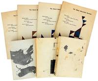 The Black Mountain Review - Vol. 1, Nos. 1 - 7 [Complete Run] [Issue 6 with ownership signature of Charles Tomlinson] [Issue 7 signed by Allen Ginsberg]