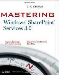 Mastering Windows SharePoint Services 3.0