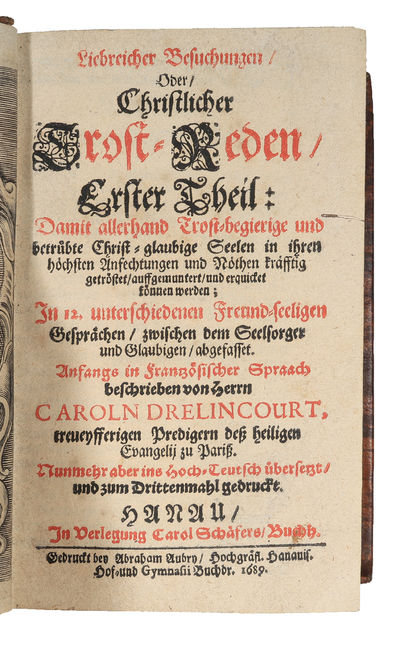 Liebreicher Besuchungen Oder Christlicher Trost-Reden. 2 parts. (photo 2)