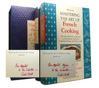 MASTERING THE ART OF FRENCH COOKING Vol 1 & 2. Both SIGNED by