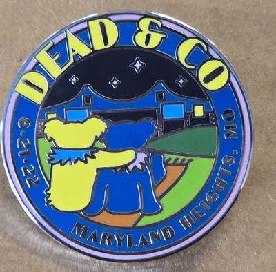 Dead and Company - 2022 - Pin - Maryland Heights, MO - Hollywood Casino Amphitheater, June 21, 2022