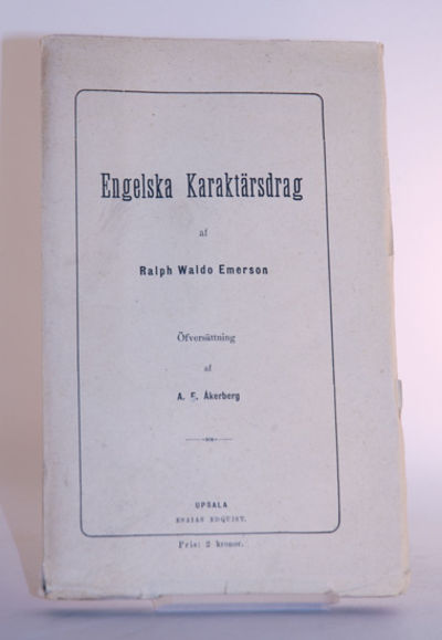 Engelska karaktärsdrag. Öfversättning af A. F.…