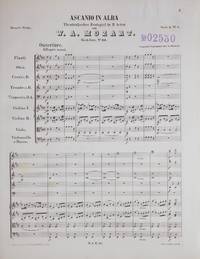 Ascanio in Alba. Theatralisches Festspiel in 2 Acten. Partitur. [KV 111]. [Full score]