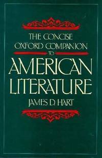 The Concise Oxford Companion to American Literature