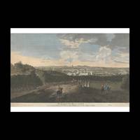 The View from One Tree Hill in Greenwich Park, Photo Rag Bright White, Premium Quality, A5