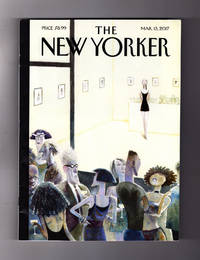 The New Yorker - March 13, 2017. New Underground Railway; Jack White; Trump's Worst Deal; Catherine Opie Portraits; Jane Austen; Egyptian Satire; Beverly Hills Protest; Immigration Musical; Maggie Rogers; Sweeney Todd; Kong: Skull Island; Anne Enright fiction, "Solstice