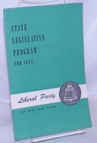 image of State Legislative Program for 1945