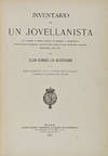 View Image 1 of 3 for Inventario de un Jovellanista con Variada y Copiosa Noticia de Impresos y Manuscritos, Publicaciones... Inventory #22795