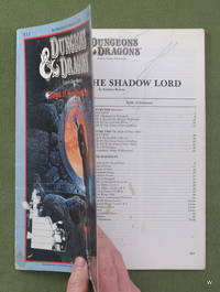 Saga of the Shadow Lord (D&D Module X11) - HEAVY WEAR