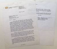 Typed Letter Signed on University of Minnesota letterhead