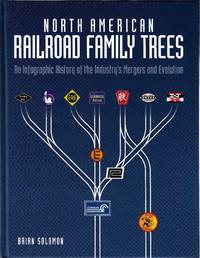 cover of North American Railroad Family Trees: An Infographic History of the Industry's Mergers and Evolution