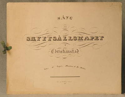 Sång för skyttsällskapet i Christianstad. Orden…