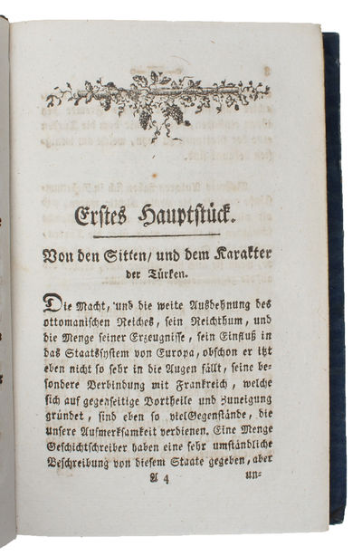 Über die gegenwärtige Verfassung des türkischen Staates. - [ON THE CONSTITUTION OF THE OTTOMAN EMPIRE] (photo 3)