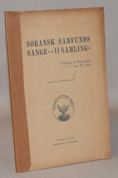 Soransk Samfunds Sange - II sanling.