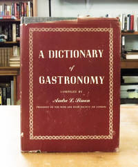 cover of A Dictionary of Gastronomy