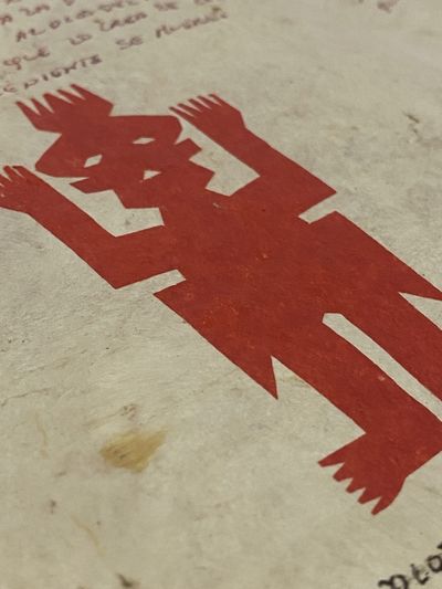 [MEXICAN OTOMI MANUSCRIPT ON AMATE...; (photo 14)