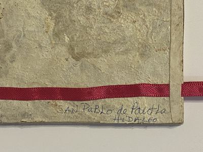 [MEXICAN OTOMI MANUSCRIPT ON AMATE...; (photo 6)