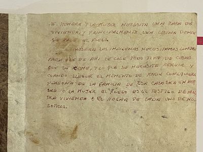 [MEXICAN OTOMI MANUSCRIPT ON AMATE...; (photo 8)