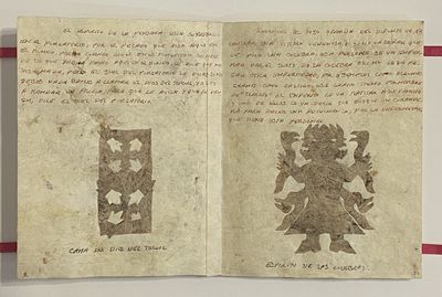 [MEXICAN OTOMI MANUSCRIPT ON AMATE...; (photo 9)
