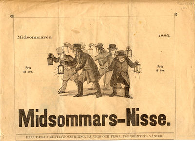 Midsommars-Nisse. Illustrerad muntrationstidning…