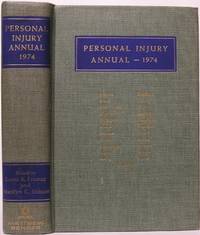 cover of Personal Injury Annual - 1974