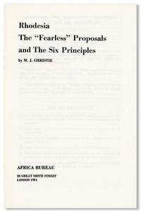 Rhodesia: The "Fearless" Proposals and the Six Principles
