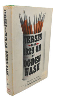 image of VERSES FROM 1929 ON