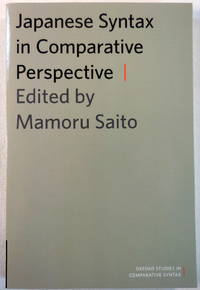 image of Japanese Syntax in Comparative Perspective (Oxford Studies in Comparative Syntax)