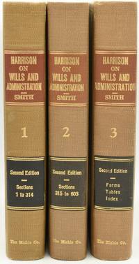WILLS AND ADMINISTATION. A DISCUSSION OF THE DEVOLUTION OF A DECEDENT'S ESTATE AND THE PROCEDURE, FOR THE DISTRIBUTION THEREOF FOR VIRGINIA AND WEST VIRGINIA. 3 Volumes