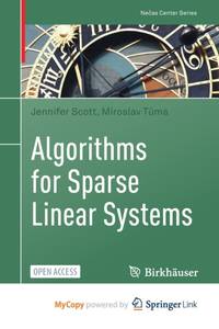 Algorithms for Sparse Linear Systems
