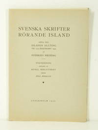 Svenska skrifter rörande Island. Gåva till…