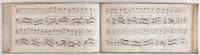 Airs de Roland. [LWV 65]. Interesting manuscript collection of selected vocal pieces from operas by Lully, Campra, and Desmarets