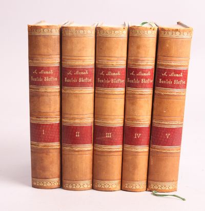 Samlede skrifter. Bind 1-5. udgivne af M. J.…