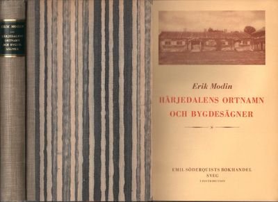 HÄRJEDALENS ORTNAMN OCH BYGDESÄGNER.
