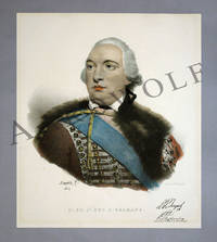 1824 Lithograph Portrait Of Louis Philippe Joseph, Duc d’Orleans