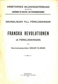 Grundlinjer till föreläsningar. Franska…