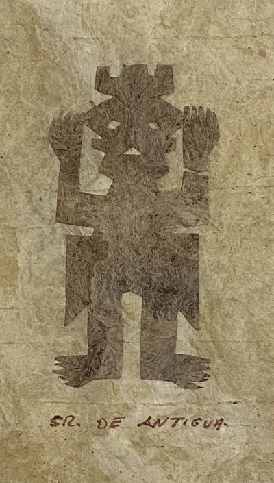 [MEXICAN OTOMI MANUSCRIPT ON AMATE...; (photo 14)