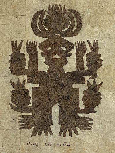 [MEXICAN OTOMI MANUSCRIPT ON AMATE...; (photo 15)