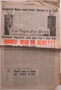 Las Vegas Free Press. Dec 23., 1970. Vol. 1. No. 44 by Various authors - 1970 - from Mare Booksellers (SKU: 014713)