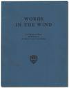 Words in the Wind: A Collection of Poems by Members of The Albany County Poetry Society